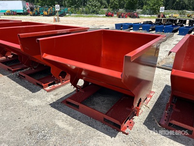 2025 Kit Containers 2YFT-SDH 5 ft 2.5 in 2 cyd Self-Dumping Hopper (Unused)