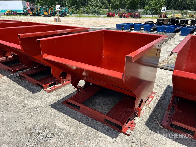2025 Kit Containers 2YFT-SDH 5 ft 2.5 in 2 cyd Self-Dumping Hopper (Unused)