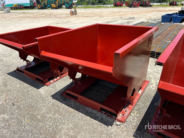 2025 Kit Containers 2YFT-SDH 5 ft 2.5 in 2 cyd Self-Dumping Hopper (Unused)