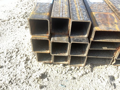 Quantity of (9) 2025 Kit Containers Steel Tube- 274 in Long (Unused)