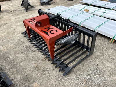 2025 Kit Containers QT-SG-S76-V3 76 in Skeleton Skid Steer Grapple (Unused)