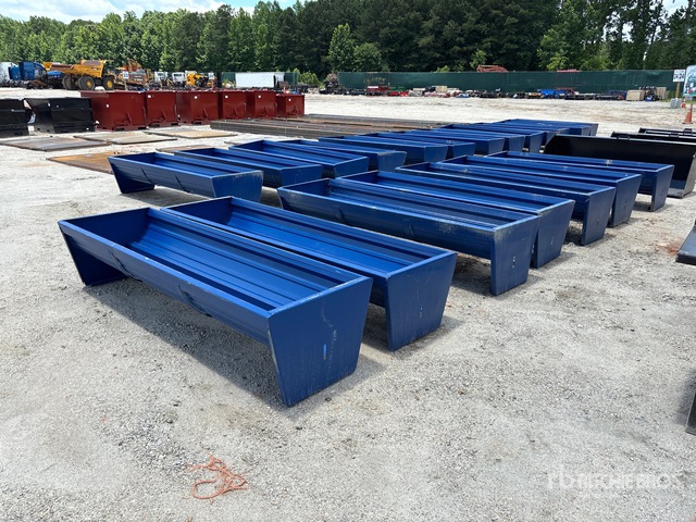 Quantity of (7) 2025 Kit Containers CF-90-V2025 Livestock Feeder