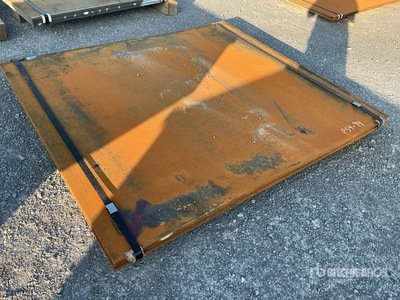 2025 Kit Containers 72 in x 82 in (3/4 in Thick) Steel Plates