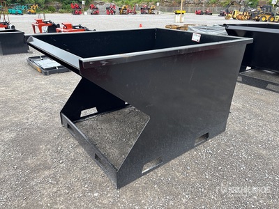 2025 Kit Containers 1.5YFT-SST Skid Steer Dump Hopper (Unused)