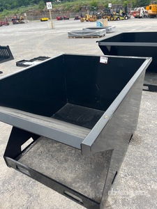 2025 Kit Containers 1.5YFT-SST Skid Steer Dump Hopper (Unused)
