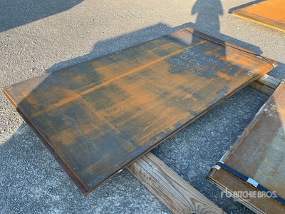 2025 Kit Containers 50 in x 97 in (3/4 in Thick) Steel Plates