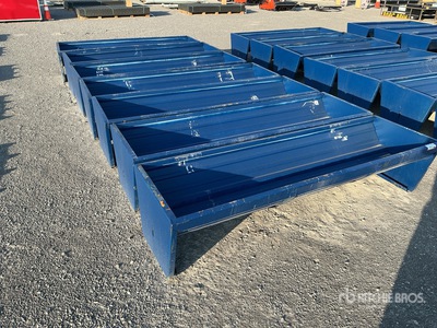Quantity of (7) 2025 Kit Containers CF-90-V2025 90 in Livestock Feeder