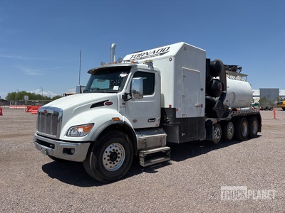 2024 Tornado F3 Eco-lite on 2025 Peterbilt 548 10x4 Vacuum Excavator Truck
