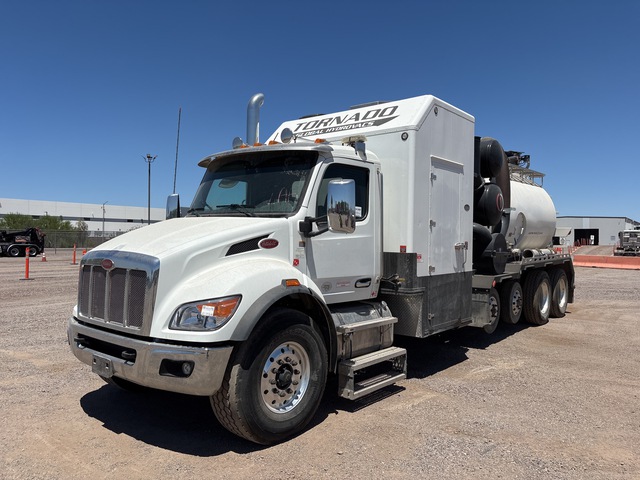 2024 Tornado F3 ECO-LITE on 2025 Peterbilt 548 10x4 Vacuum Excavator Truck