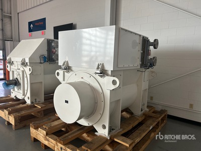 2009 AVK DSG 86 M1-4W 2400 kVA Skid-Mounted 発電機セット (250-749 kw/310-950 kva) (Unused)