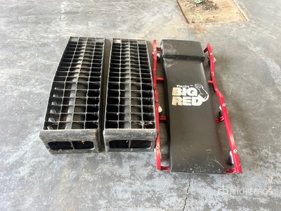 Torin Big Red Mechanic's Creper and Plastic Service Ramps Divers - Magasin, entrepôt, consommateur