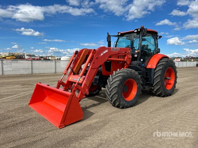 2021 Kubota M7-172D Tracteur agricole 4 roues motrices