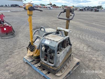 Quantity of (2) Wacker Neuson Piastre vibranti