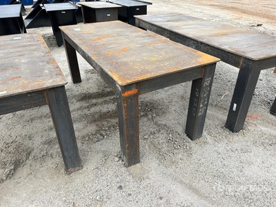 2025 Kit Containers FT3682 Fabrication Table 36 in x 82 in その他 - 店舗 & 倉庫
