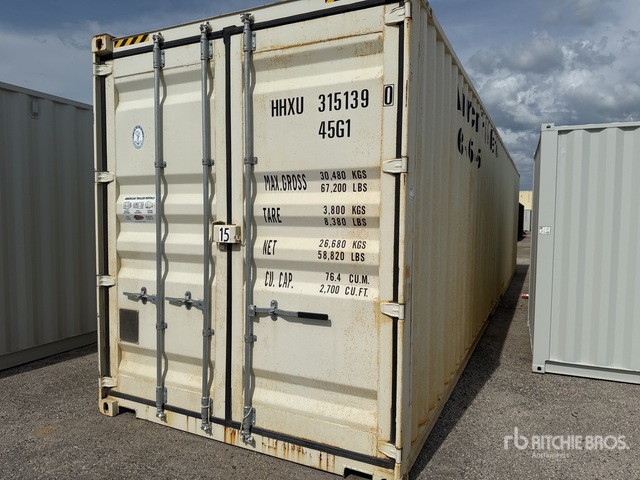 2021 40 ft High Cube Storage Container