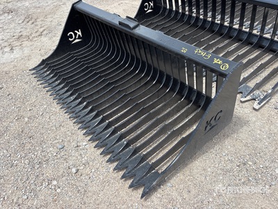 2025 Kit Containers QT-SB-H72-F 72 in Skeleton Skid Steer Bucket (Unused)