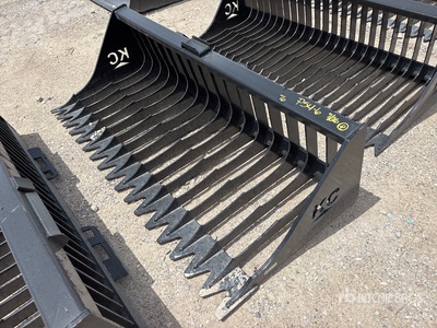 2025 Kit Containers QT-SB-H76-V3 76 in Skeleton Skid Steer Bucket (Unused)