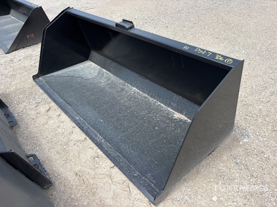 2025 Kit Containers QT-SNB-84 84 in Snow & Litter Skid Steer Bucket (Unused)