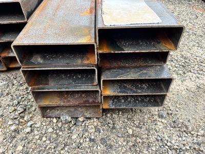 Quantity of (8) 2025 Kit Containers 26ft 2x6 Steel Tube