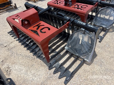 2025 Kit Containers QT-SG-S76-V3 76 in Skeleton Skid Steer Grapple (Unused)