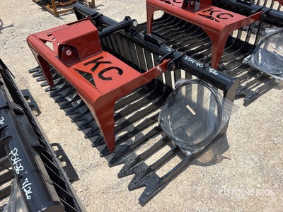 2025 Kit Containers QT-SG-S76-V3 76 in Skeleton Skid Steer Grapple (Unused)