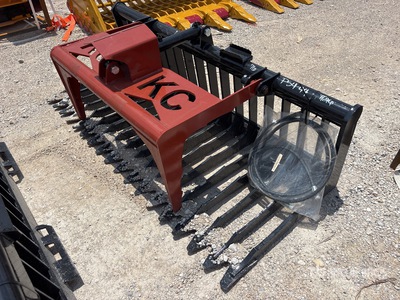 2025 Kit Containers QT-SG-S76-V3 76 in Skeleton Skid Steer Grapple (Unused)