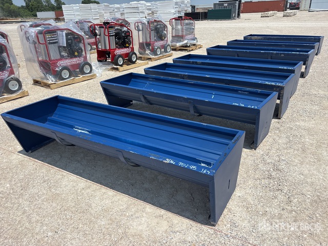 Quantity of (7) 2025 Kit Containers CF-90-V2025 90 in Livestock Feeder (Unused)