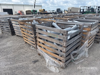 Quantity of (8) Crates of Electrical Conduit チュービング