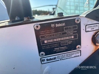 2021 Bobcat T76 Two-Speed Compact Track Loader