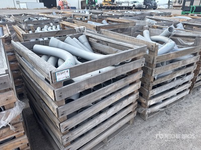 Quantity of (8) Crates of Electrical Conduit チュービング