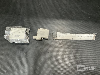 (2) Plug Connectors, (13) Switches, (10) Contact Strips & Assorted Items