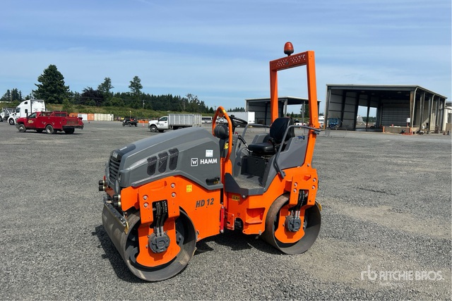 2019 Hamm HD12VV Double Drum Roller