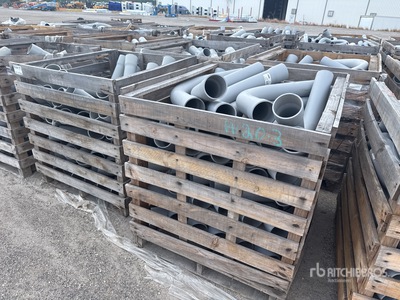 Quantity of (8) Crates of Electrical Conduit チュービング