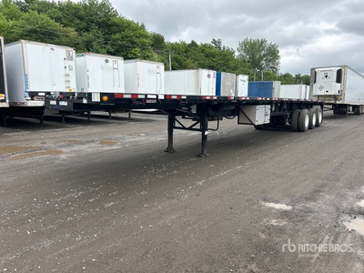 2020 Manac Tri/A 53 ft - 87 ft Extendable Remolque caja abierta