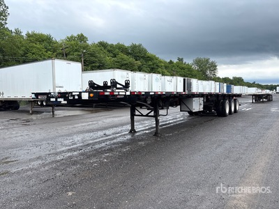 2020 Manac 51 ft Tri/A Flatbed Trailer