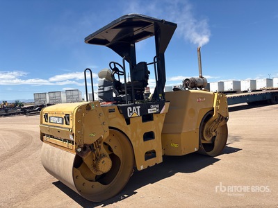 2010 Cat CB434D Double Drum Roller