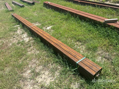 Quantity of (9) 2025 Kit Containers 3 in Square Tubing (Unused)