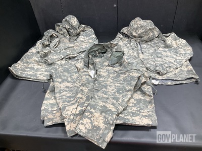 (50) Wet Weather Jackets, (14) Cold Weather Parka & Assorted Items