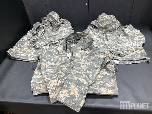 (50) Wet Weather Jackets, (14) Cold Weather Parka & Assorted Items