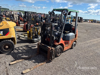 2004 Toyota 7FGCU25 4700 lb Pneumatic Tire Forklift