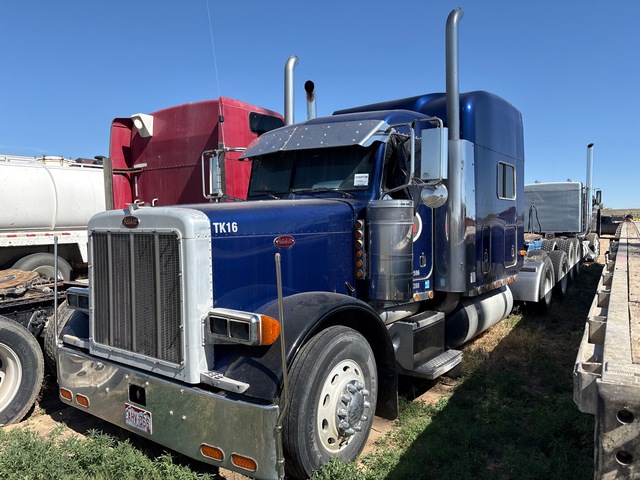 2001 Peterbilt 379 6x4 T/A Sleeper Truck Tractor (Inoperable) 2001 Peterbilt 379 6x4 T/A Sleeper Truck Tractor (Inoperable)