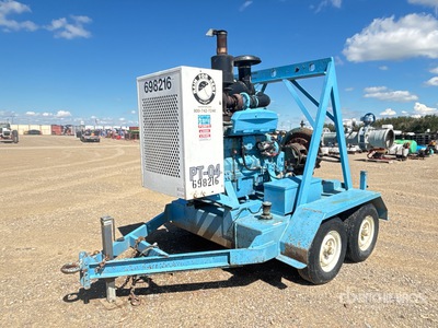 Trailer-Mounted Water Pump
