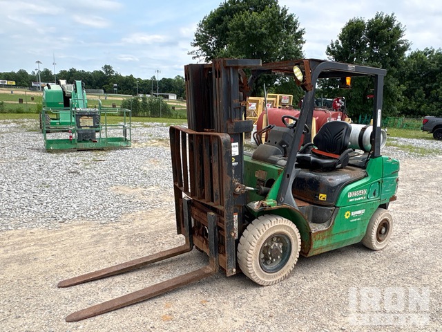 2019 Mitsubishi FG25N 4600 lb Pneumatic Tire Forklift