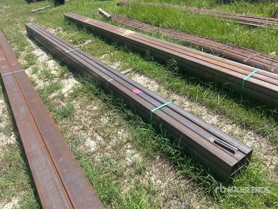 Quantity of (9) 2025 Kit Containers 3 in Square Tubing (Unused)