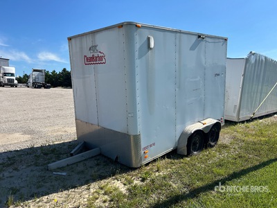 2010 Aluminum Trailer Co. 12 ft T/A Rimorchio chiuso
