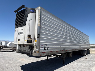 2014 Utility VS2RA 53 ft x 102 in T/A Refrigerated Trailer