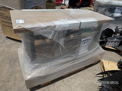 Quantity of (2) 55 in Adjustable Height Propane Fire Pit w/Table Top Lid (Unused)