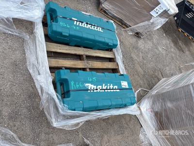 Quantity of (2) Makita 35 lb Demolition Hammer Varios. Industrial