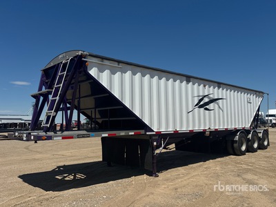 2009 Lode King 45 ft Tri/A Live Bottom Grain Trailer