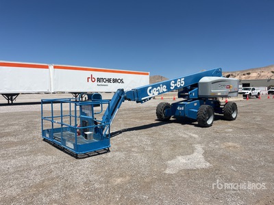 2015 Genie S-65 4WD Diesel Telescopic Boom Lift